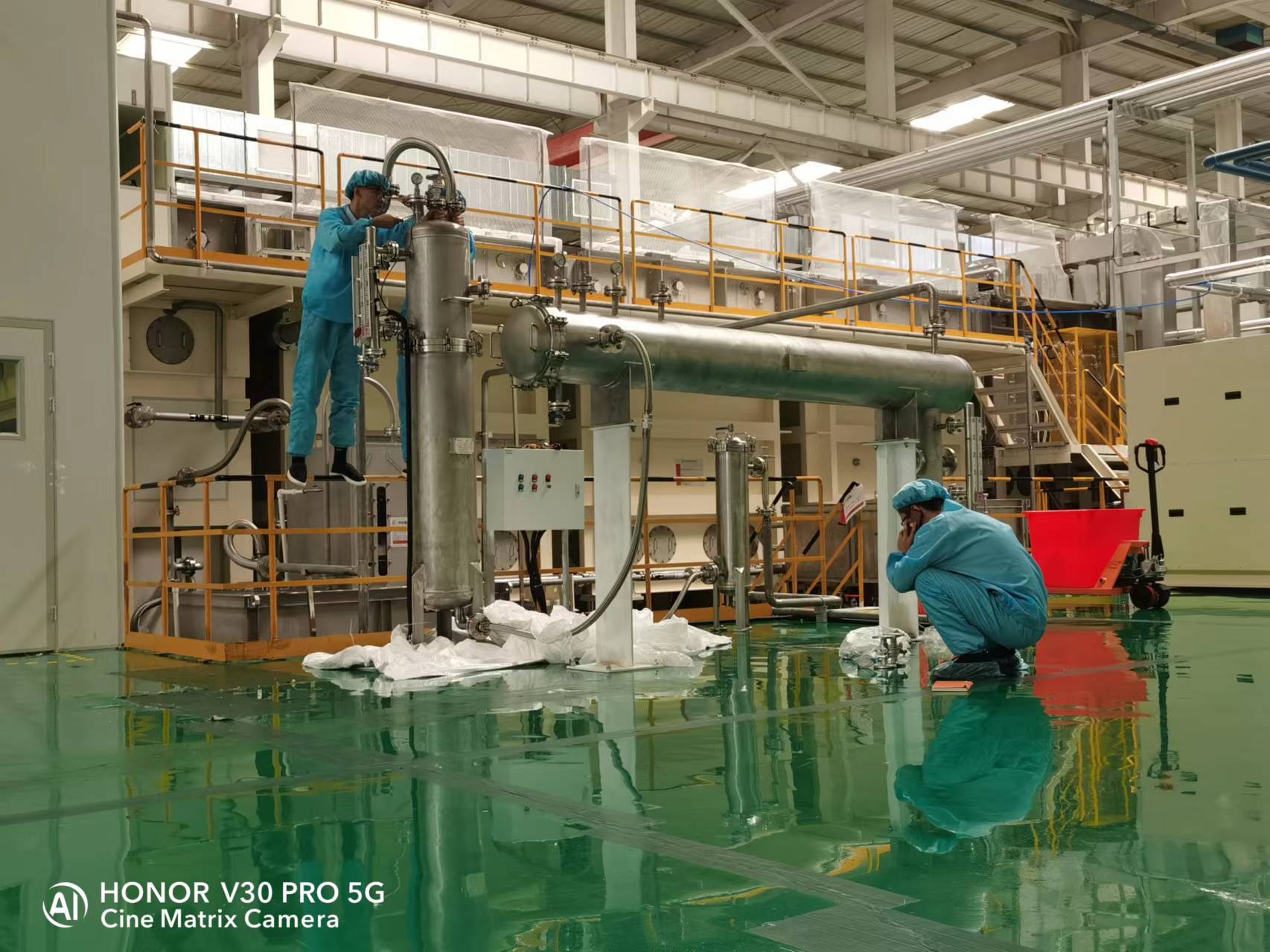 內(nèi)蒙分離器設(shè)備磁翻板液位計(jì)安裝調(diào)試