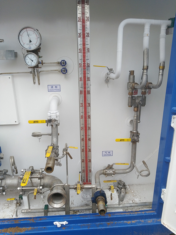 相遠(yuǎn)科技用特殊設(shè)計(jì)滿足用戶苛刻要求，超低溫磁翻板液位計(jì)投入運(yùn)營